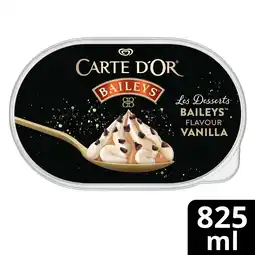 Iceland Carte D'or Ice Cream Dessert Baileys 825 ml offer
