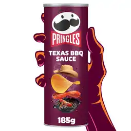 Iceland Pringles Texas BBQ Sauce Sharing Crisps 185g offer
