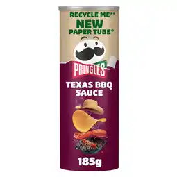 Iceland Pringles Texas BBQ Sauce Sharing Crisps 185g offer