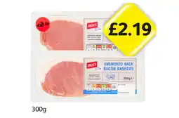 Londis Jack's Back Bacon Rashers Smoked, Unsmoked offer