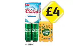 Londis Coors, Carlsberg, Crumpton Oaks offer