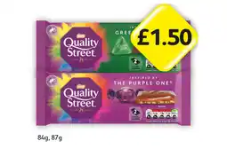 Londis Quality Street Bar Green Triangle, Purple One offer