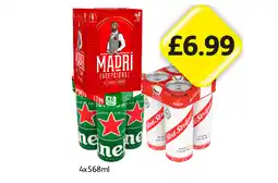 Londis Madri, Heineken, Red Stripe offer