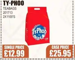 Bestway TY-PHOO Teabags offer
