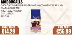 Bestway MCDOUGALLS Chocolate-brownie mix/sponge mix/cookie mix/muffin mix offer