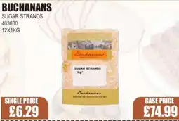 Bestway BUCHANANS Sugar strands offer