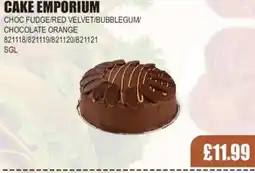 Bestway Cake emporium choc fudge/red velvet/bubblegum/ chocolate orange offer