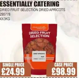 Bestway ESSENTIALLY CATERING Dried fruit selection dried apricots offer