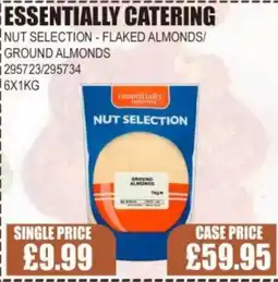 Bestway ESSENTIALLY CATERING Nut selection - flaked almonds/ ground almonds offer