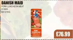 Bestway DANISH MAID Pork luncheon meat offer