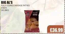 Bestway BIG AL'S Fully cooked sausage patties offer