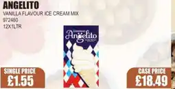 Bestway ANGELITO Vanilla flavour ice cream mix offer