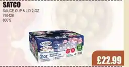 Bestway SATCO Sauce cup & lid 2-oz offer
