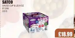 Bestway SATCO Sauce cup & lid 8-oz offer
