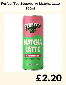 Sainsbury's Perfect Ted Strawberry Matcha Latte offer