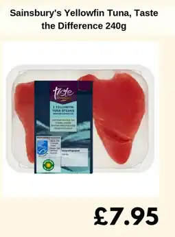 Sainsbury's Sainsbury's Yellowfin Tuna, Taste the Difference offer