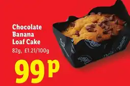 Lidl Chocolate Banana Loaf Cake offer