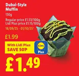 Lidl Dubai-Style Muffin offer