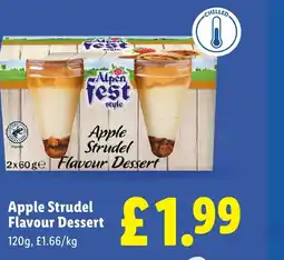 Lidl Apple Strudel Flavour Dessert offer