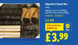 Lidl Alpenfest Sweet Box offer