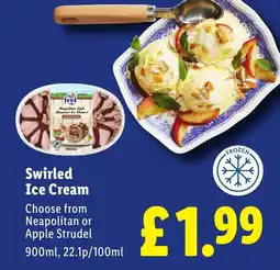 Lidl Swirled Ice Cream offer