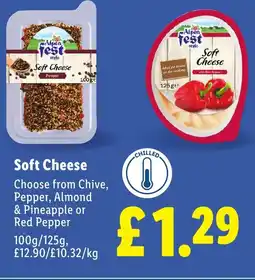 Lidl Soft Cheese offer