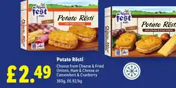 Lidl Potato Rösti offer