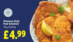 Lidl Viennese-Style Pork Schnitzel offer