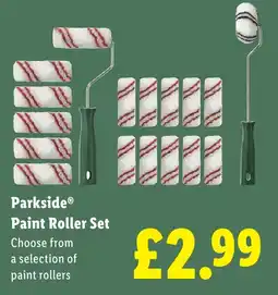 Lidl Parkside Paint Roller Set offer