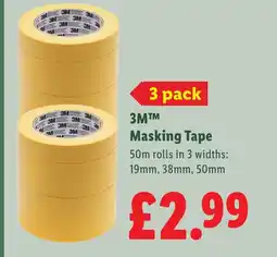 Lidl 3M™ Masking Tape offer