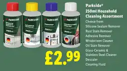 Lidl Parkside Household Cleaning Assortment offer
