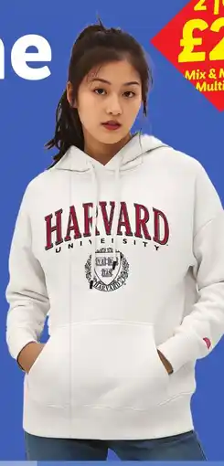Lidl Ladies' Harvard Hoodie offer