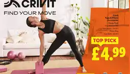 Lidl Crivit Yoga & Pilates Accessories offer