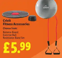 Lidl Crivit Fitness Accessories offer
