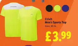 Lidl Crivit Men's Sports Top offer