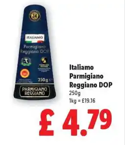Lidl Italiamo Parmigiano Reggiano DOP offer