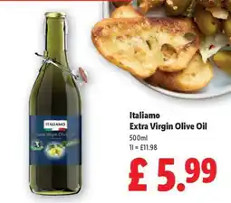 Lidl Italiamo Extra Virgin Olive Oil offer