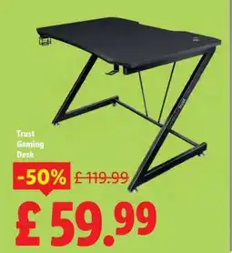Lidl Trust Gaming Desk offer