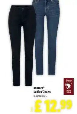 Lidl esmara Ladies' Jeans offer