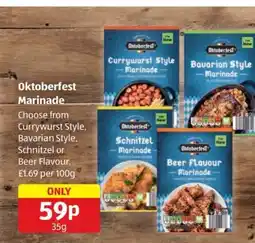 Aldi Oktoberfest Marinade offer