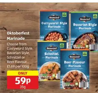 Aldi Oktoberfest Marinade offer