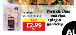 Aldi Ashfields Chicken Thighs offer