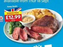 Aldi Rump Steaks offer