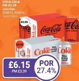 Bestway COCA COLA Zero/Diet offer