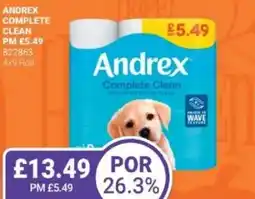 Bestway Andrex complete clean offer