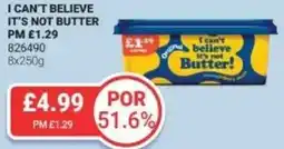 Bestway I can't believe it's not butter offer