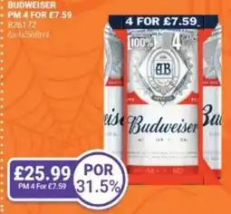 Bestway BUDWEISER offer