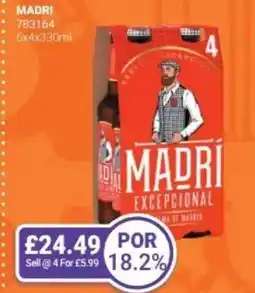 Bestway MADRI offer
