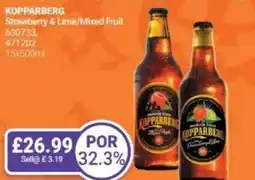 Bestway KOPPARBERG Strawberry & Lime/Mixed Fruit offer