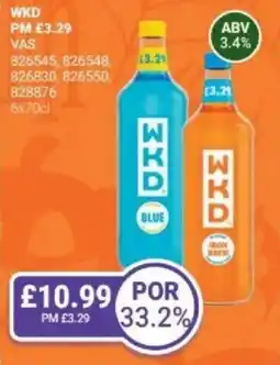 Bestway WKD offer